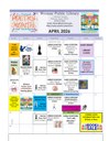 Printable Monthly Event Calendar