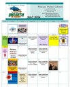 Printable Monthly Event Calendar